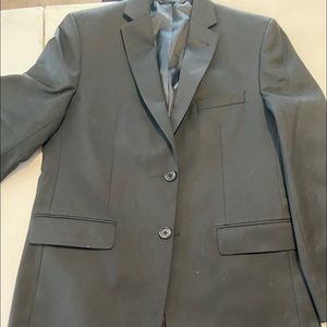 Black youth suit and another pair of slacks